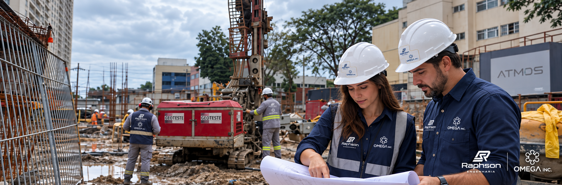 Obras do Atmos seguem avançando